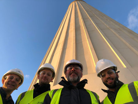GIA team visit Battersea Power Station